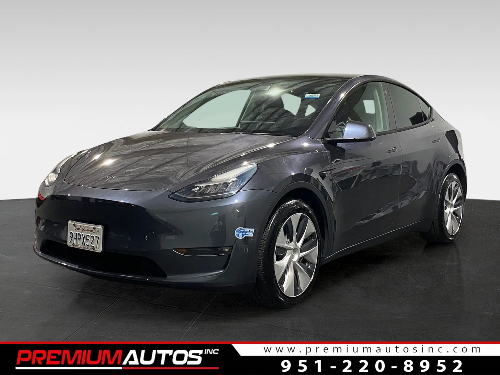 Gray 2021 Tesla Model Y Long Range for sale in Norco, CA