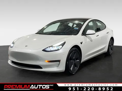 White 2023 Tesla Model 3 for sale in Norco, CA