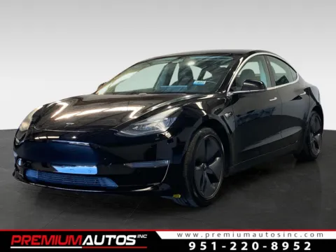 Black 2019 Tesla Model 3 standard plus for sale in Norco, CA