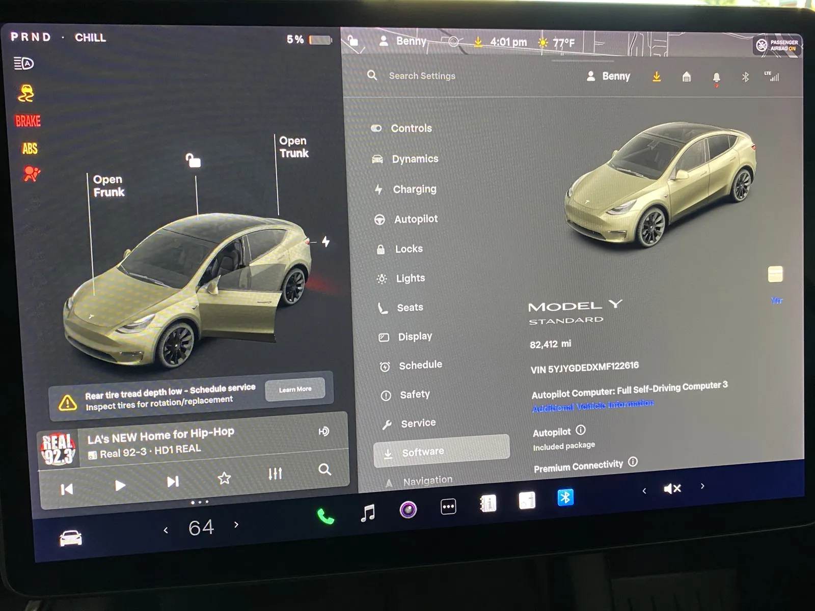 Photos of 2021 Tesla Model Y Standard Range for sale in Norco, CA at Premium Autos - Norco