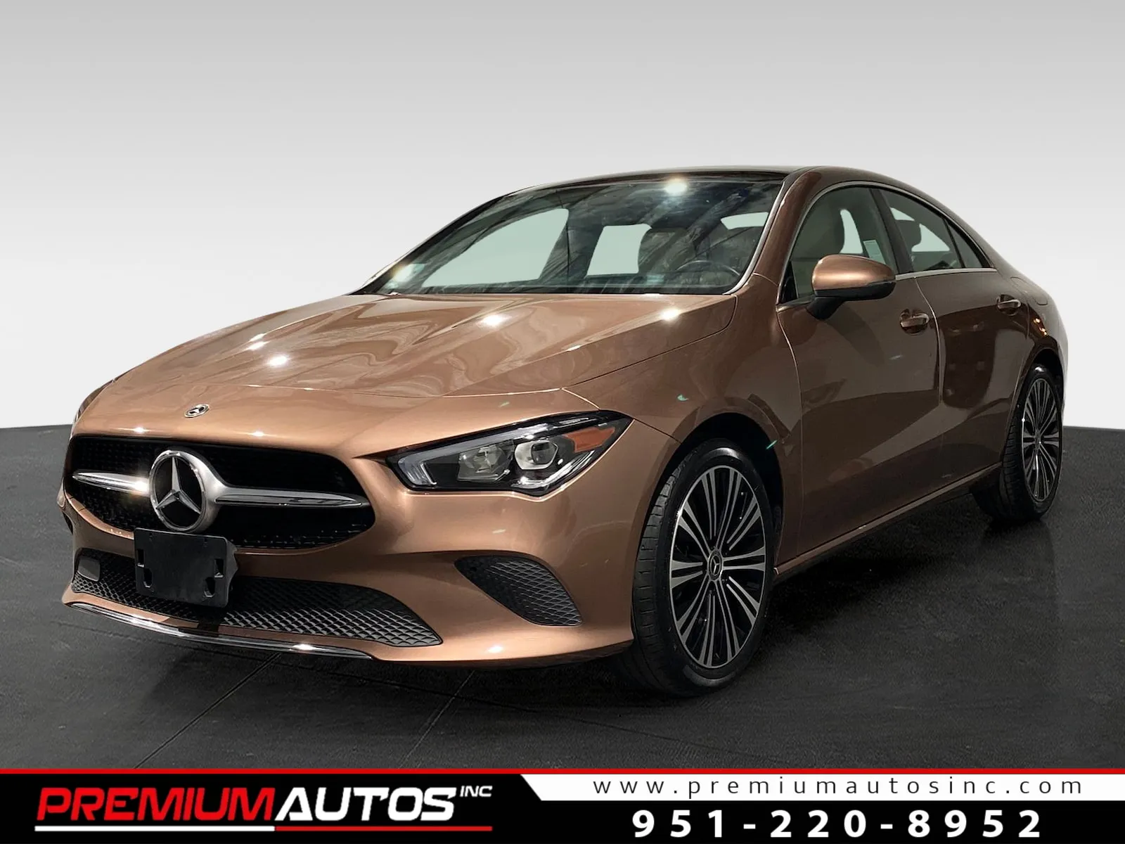 Brown 2021 Mercedes-Benz CLA 250 for sale in Norco, CA