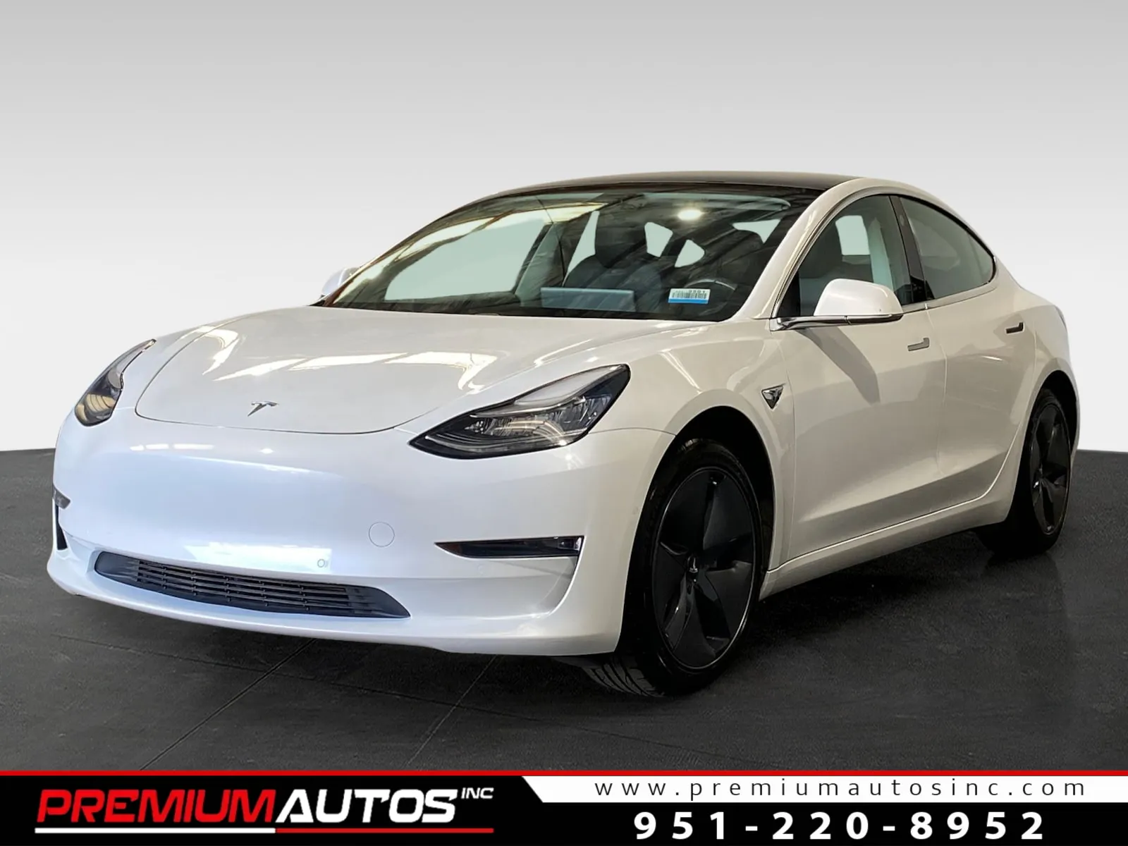 White 2020 Tesla Model 3 Standard Plus for sale in Norco, CA
