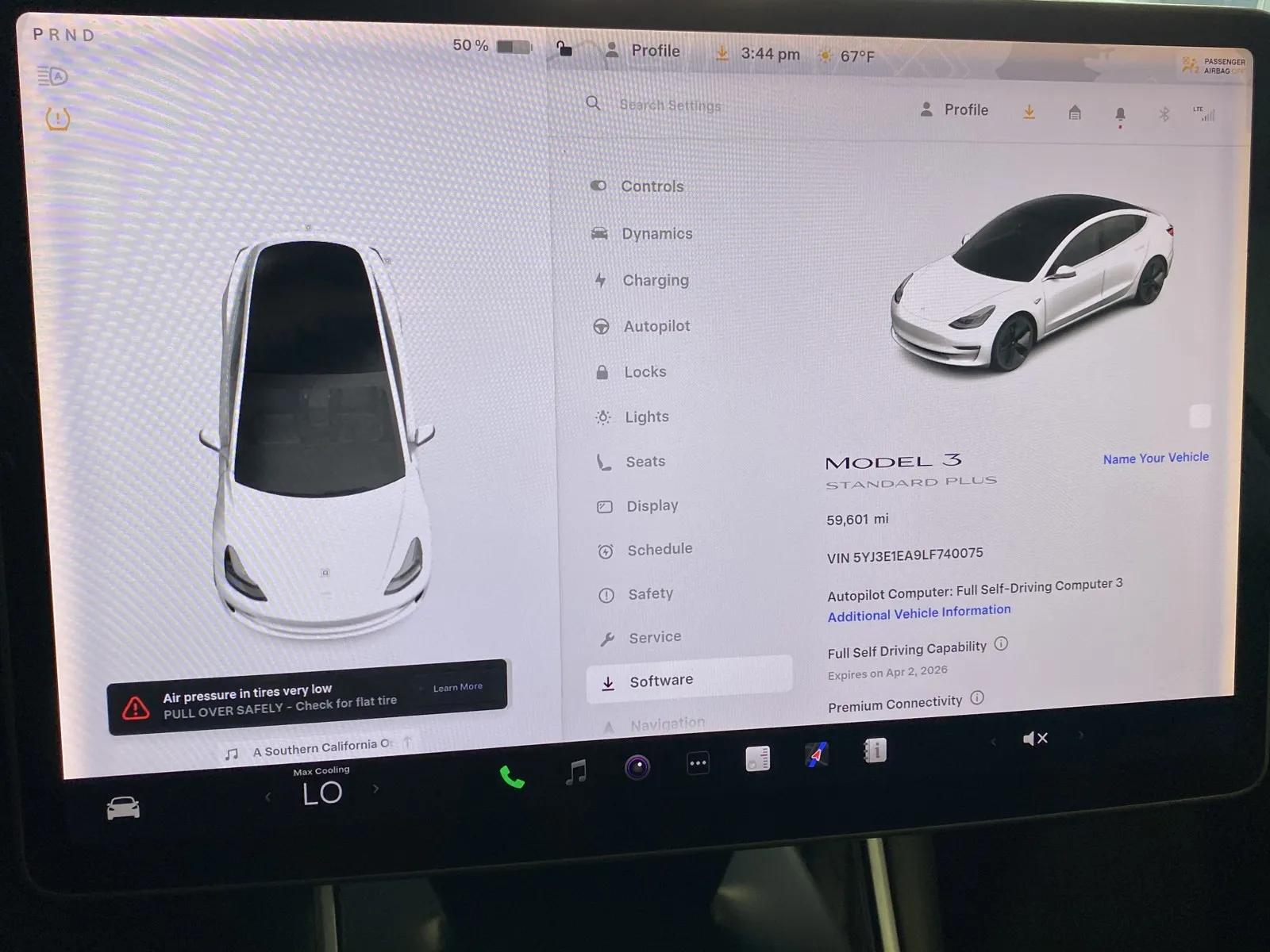 Photos of 2020 Tesla Model 3 Standard Plus for sale in Norco, CA at Premium Autos - Norco