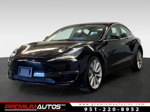 Black 2018 Tesla Model 3 long range for sale in Norco, CA