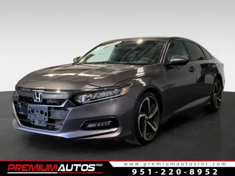 Gray 2019 Honda Accord Sport for sale in Norco, CA