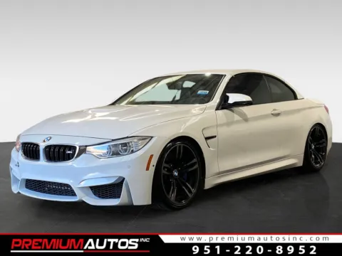 White 2016 BMW M4 Convertible for sale in Norco, CA