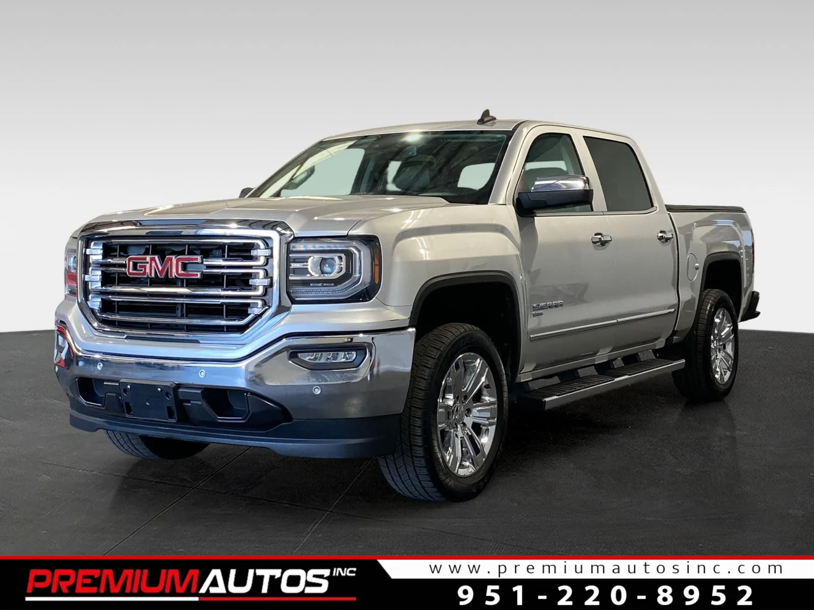 Silver 2018 GMC Sierra 1500 SLT for sale in Norco, CA