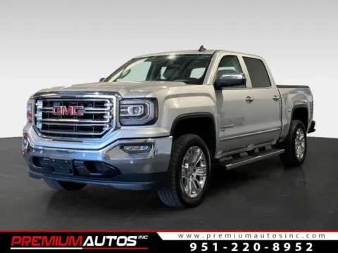 Silver 2018 GMC Sierra 1500 SLT for sale in Norco, CA