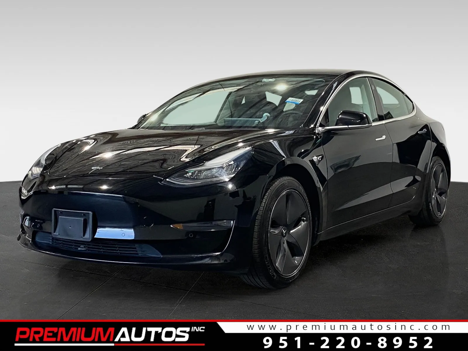 Black 2020 Tesla Model 3 standard plus for sale in Norco, CA
