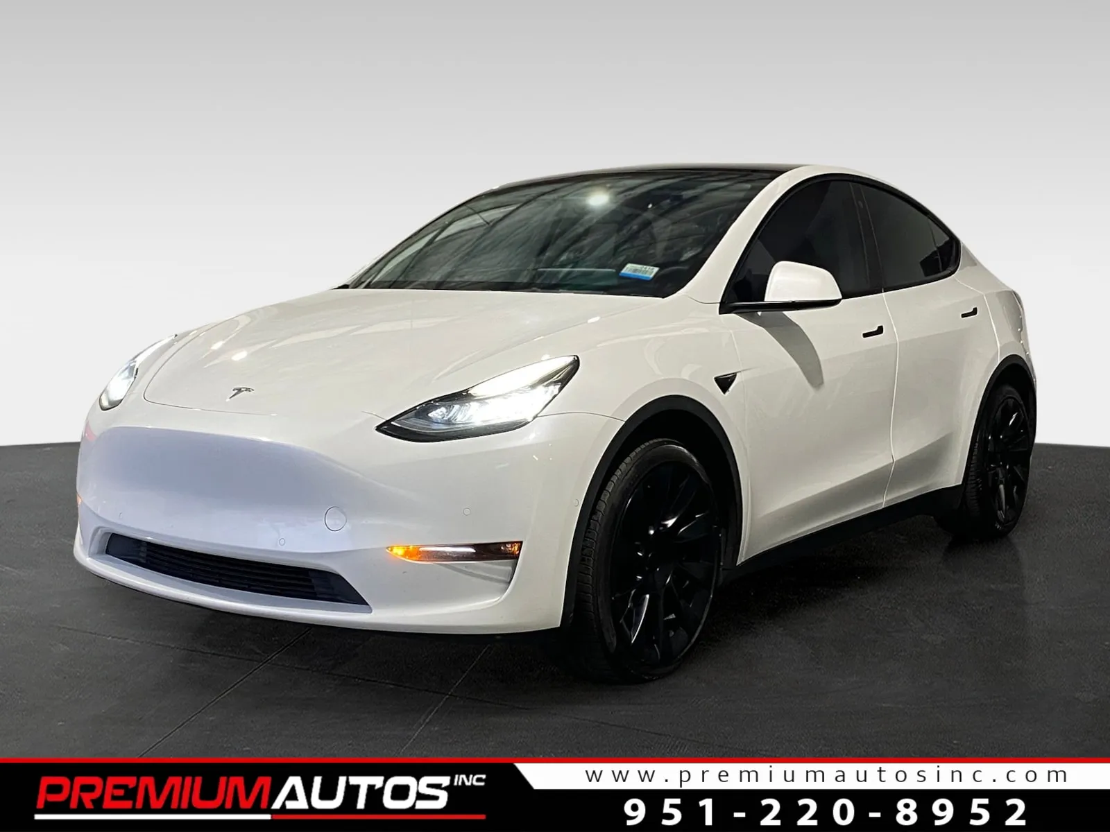 White 2022 Tesla Model Y Long Range for sale in Norco, CA
