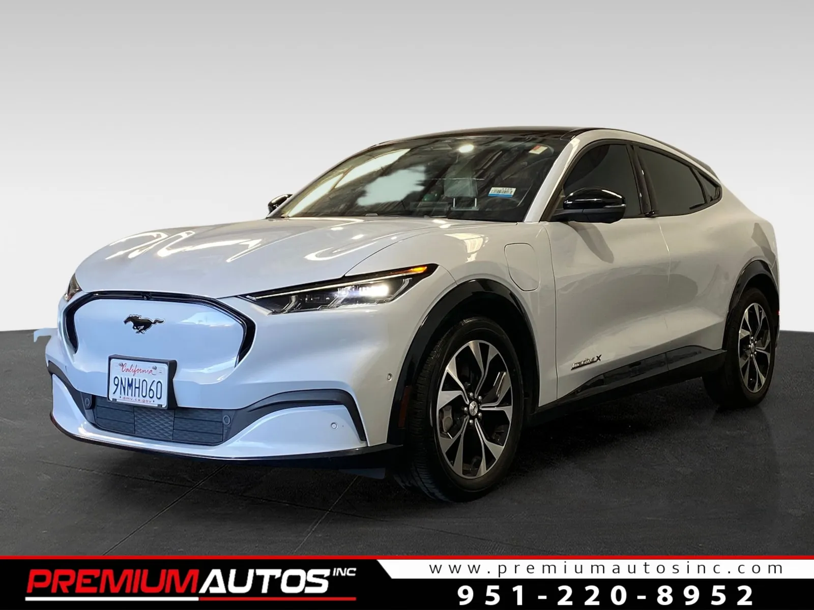 White 2023 Ford Mustang Mach-E Premium for sale in Norco, CA