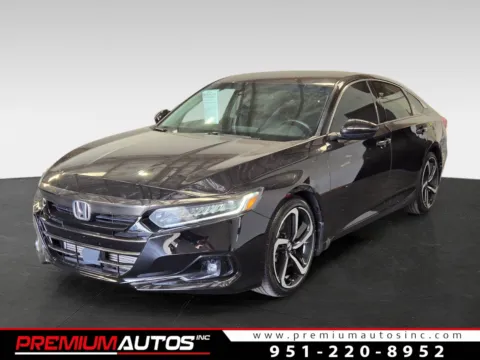 Gray 2022 Honda Accord Sport Special Edition for sale in Norco, CA