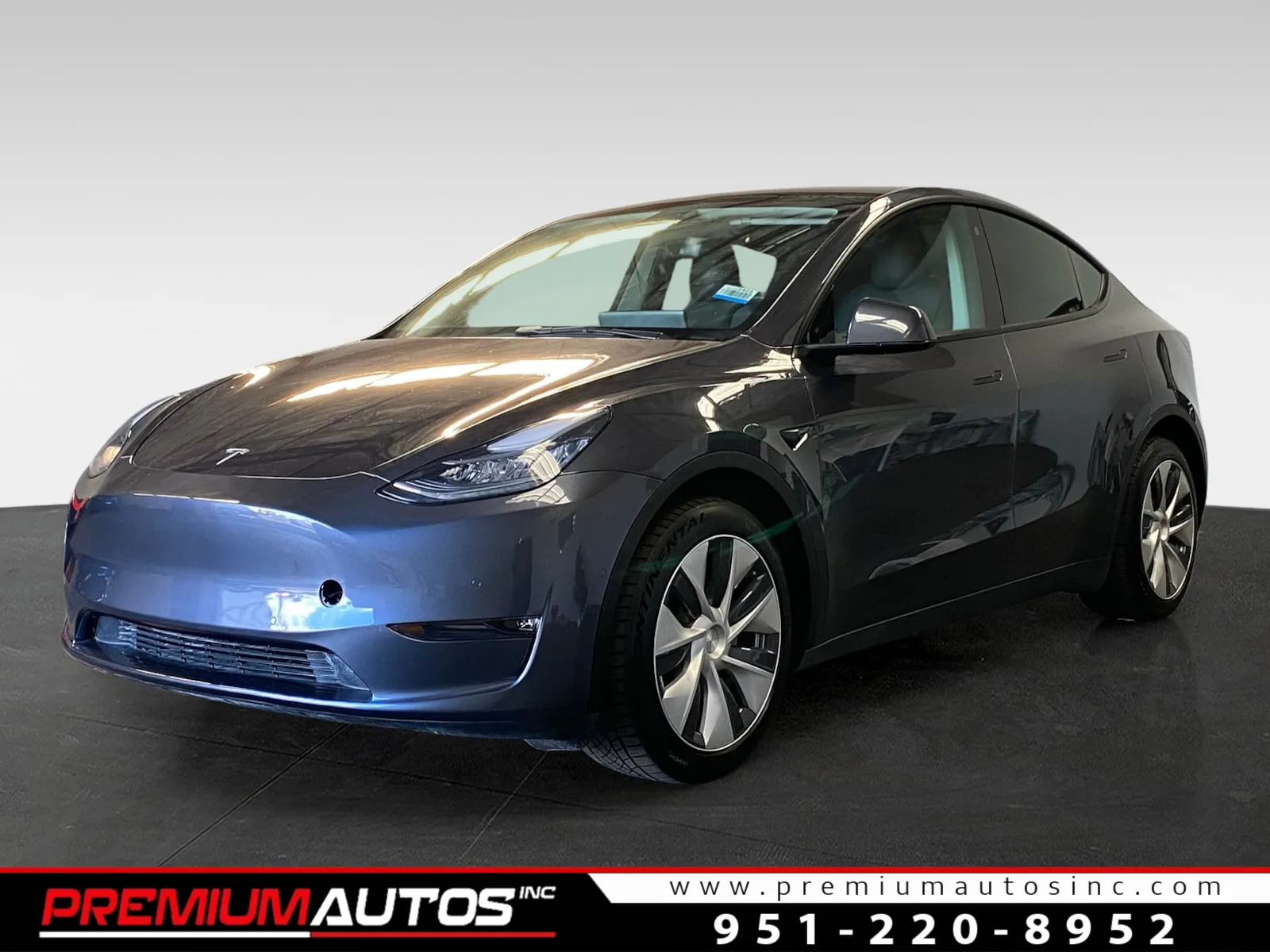 Gray 2021 Tesla Model Y Long Range for sale in Norco, CA