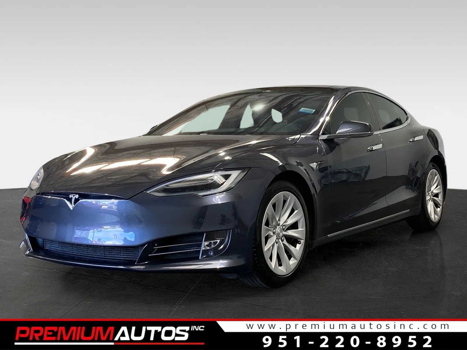 Gray 2017 Tesla Model S 60 for sale in Norco, CA