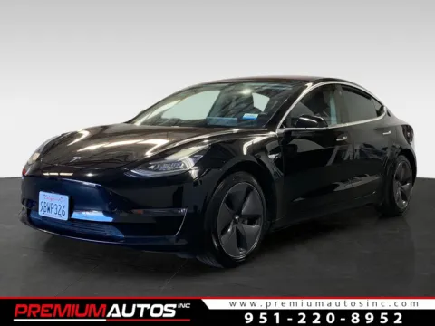 Black 2017 Tesla Model 3 LONG RANGE for sale in Norco, CA