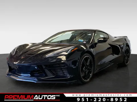Black 2021 Chevrolet Corvette Stingray for sale in Norco, CA