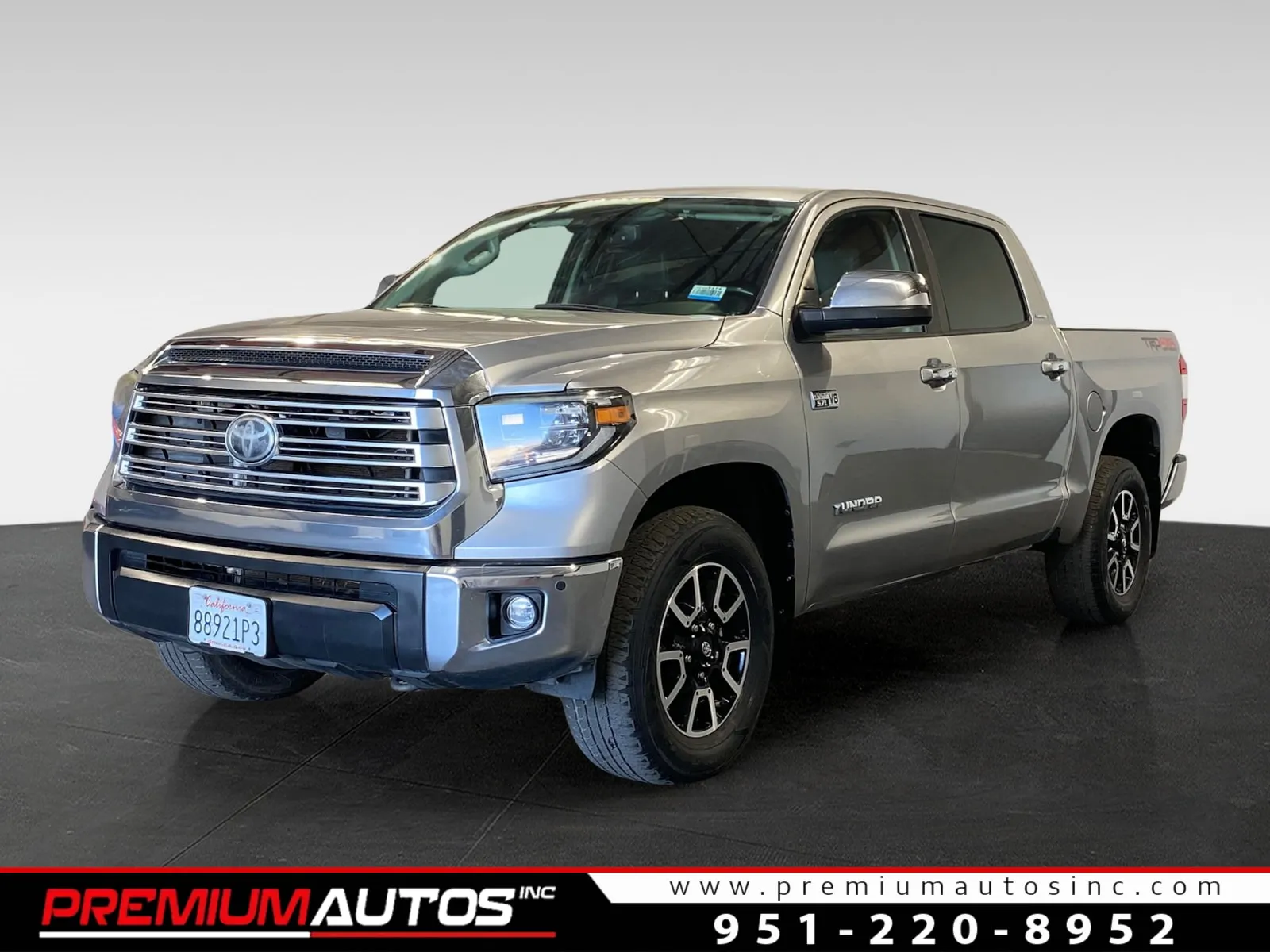 Silver 2020 Toyota Tundra Limited 4x4 for sale in Norco, CA