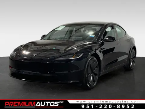 Black 2025 Tesla Model 3 Long Range for sale in Norco, CA