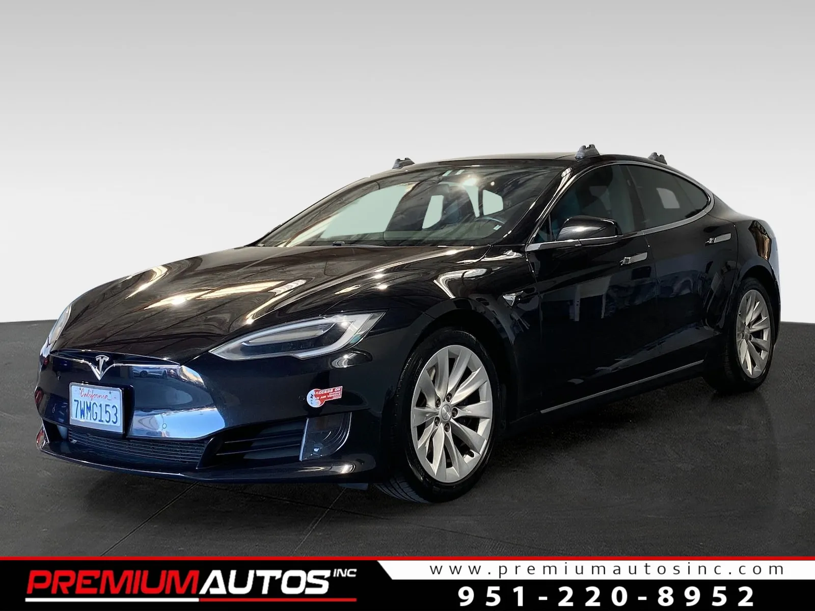 Black 2016 Tesla Model S 75 for sale in Norco, CA