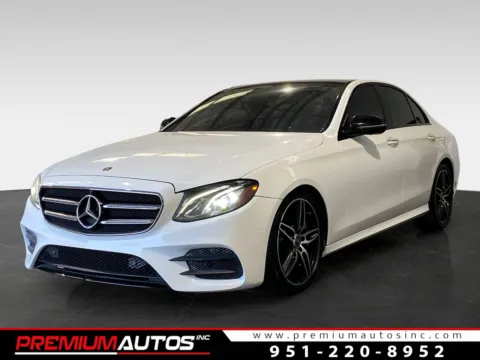 White 2020 Mercedes-Benz E-Class E 350 for sale in Norco, CA
