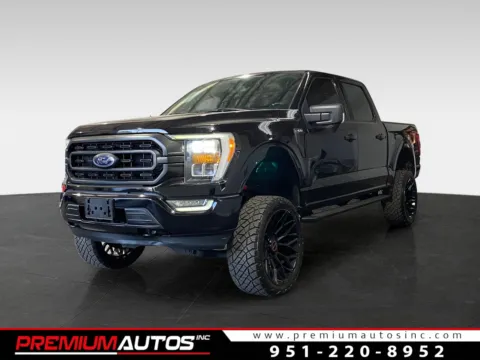 Black 2021 Ford F-150 4X4 SUPERCREW for sale in Norco, CA