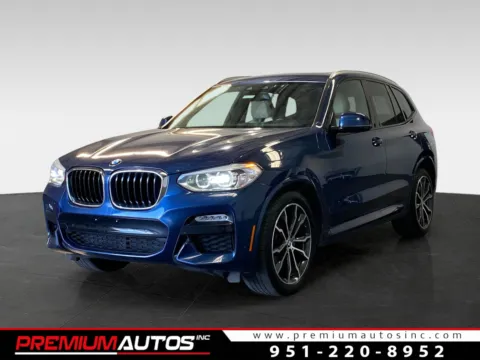 Blue 2019 BMW X3 sDrive30i for sale in Norco, CA