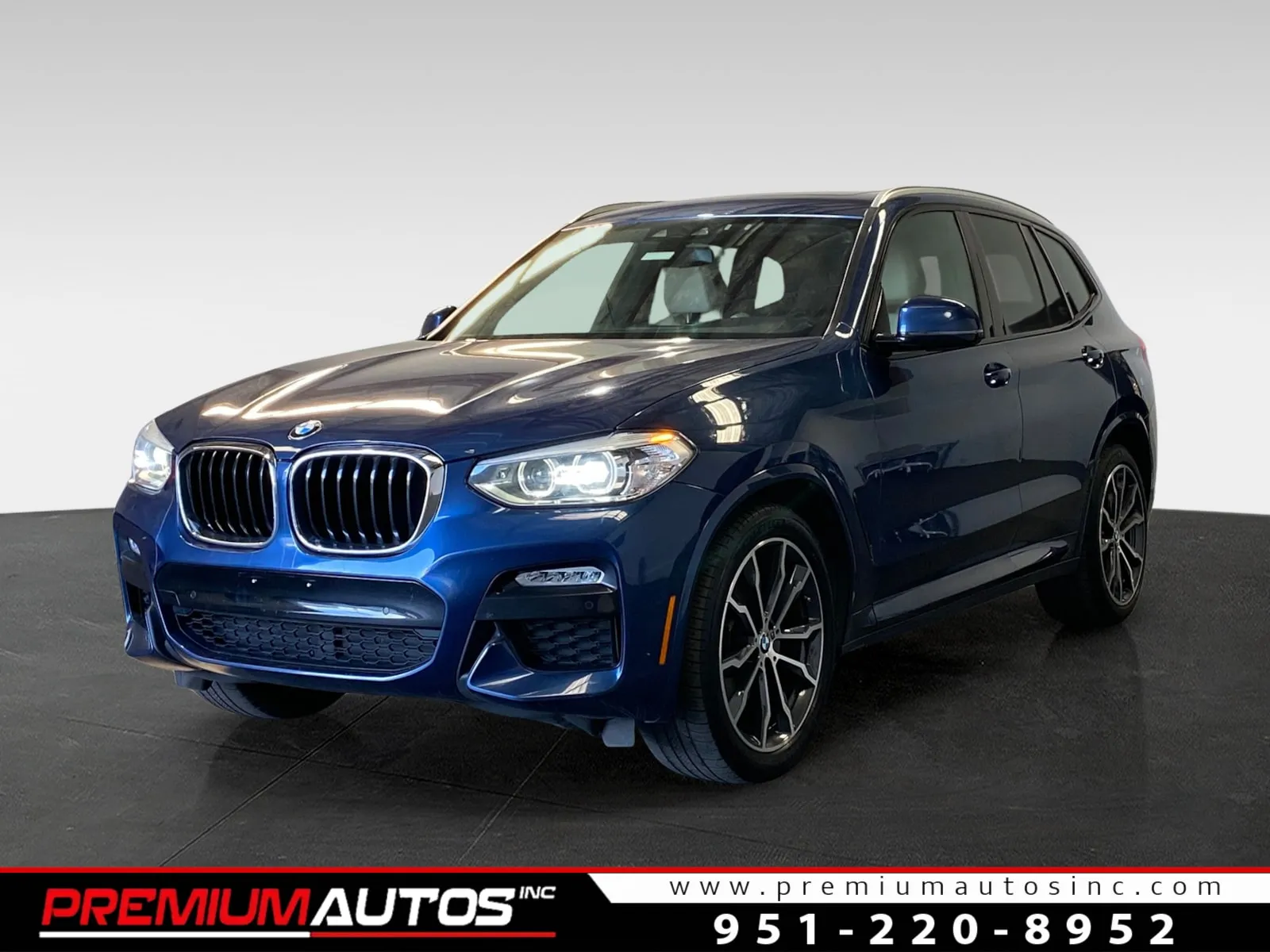 Blue 2019 BMW X3 sDrive30i for sale in Norco, CA