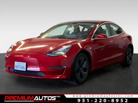 Red 2018 Tesla Model 3 long range for sale in Norco, CA