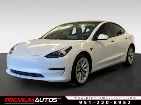White 2023 Tesla Model 3 for sale in Norco, CA
