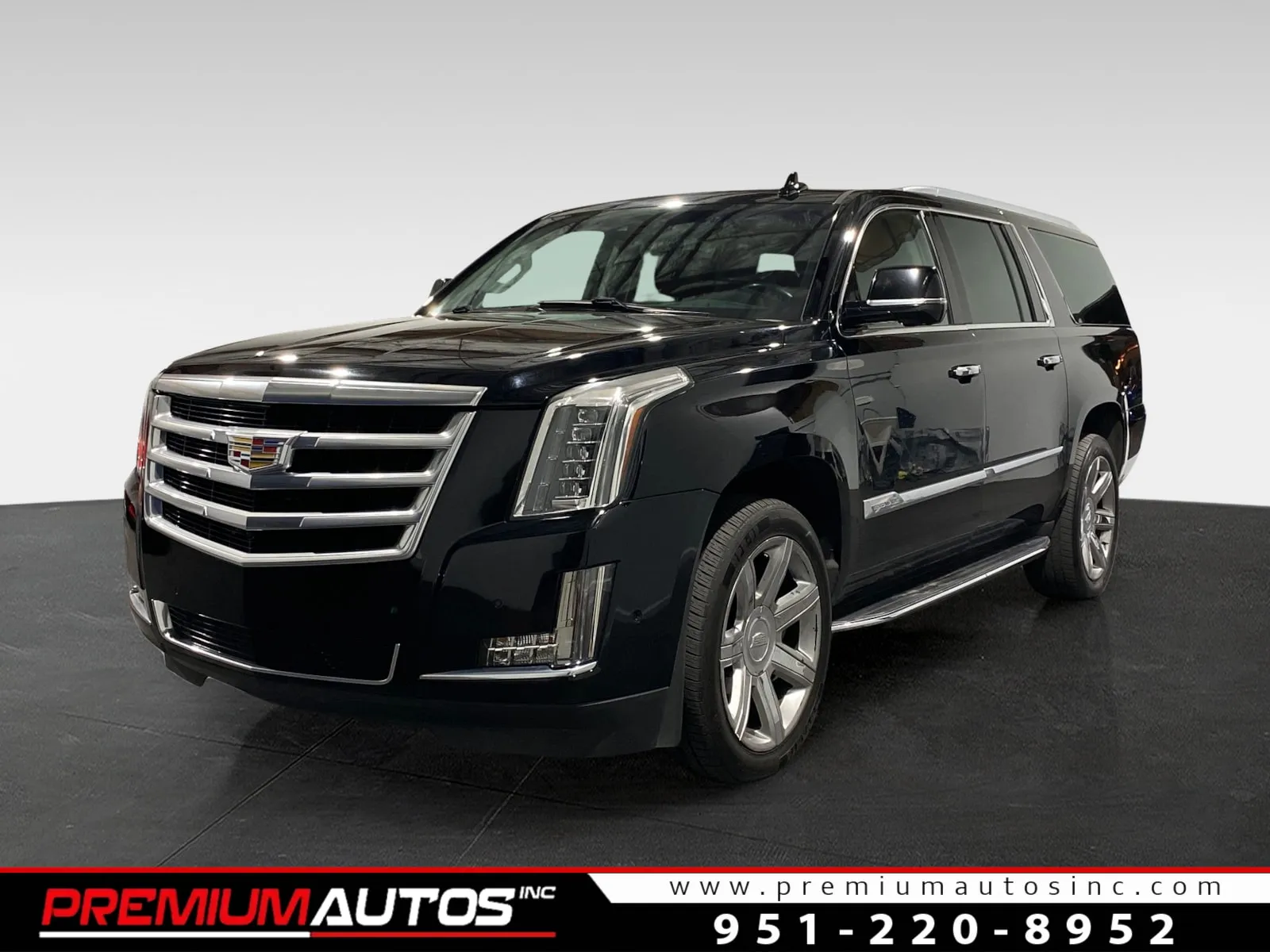 Black 2019 Cadillac Escalade ESV Luxury for sale in Norco, CA