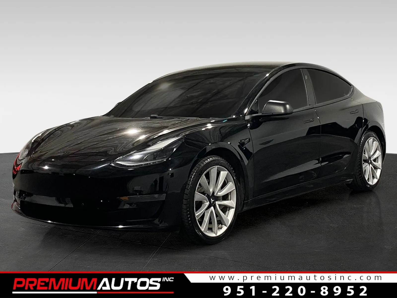 Black 2019 Tesla Model 3 STANDARD PLUS for sale in Norco, CA