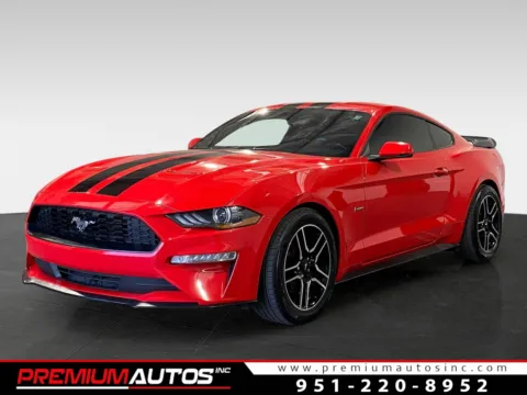 Red 2020 Ford Mustang for sale in Norco, CA