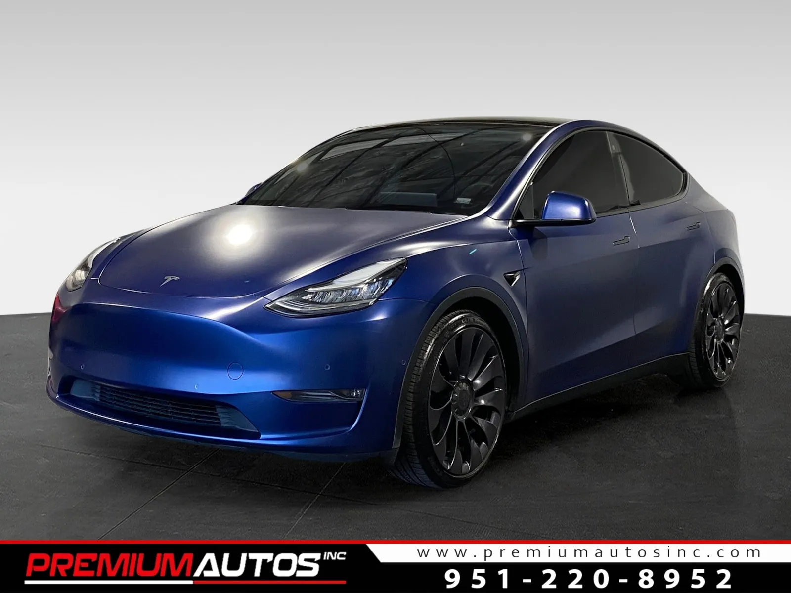 Blue 2020 Tesla Model Y PERFORMANCE for sale in Norco, CA