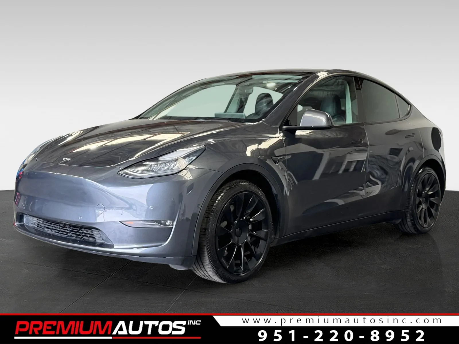 Gray 2021 Tesla Model Y Long Range for sale in Norco, CA