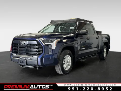 Blue 2022 Toyota Tundra SR5 4X4 for sale in Norco, CA