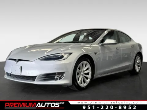 Silver 2016 Tesla Model S 75 for sale in Norco, CA