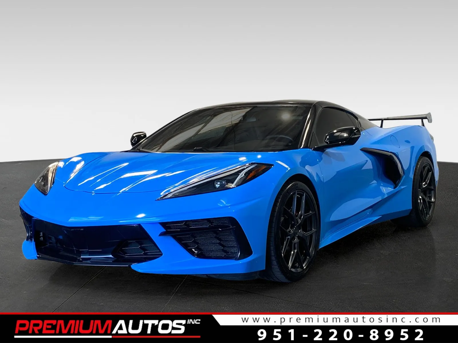 Blue 2021 Chevrolet Corvette Stingray for sale in Norco, CA