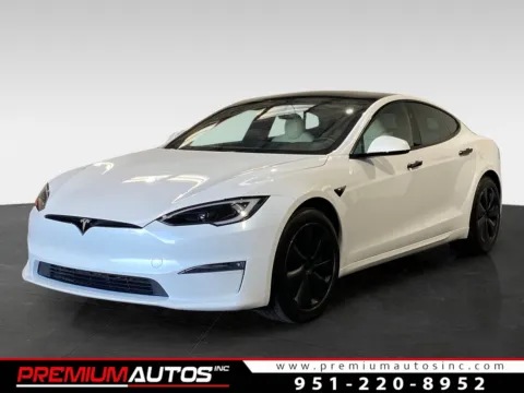 White 2023 Tesla Model S for sale in Norco, CA