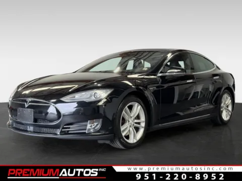 Black 2015 Tesla Model S 85D for sale in Norco, CA