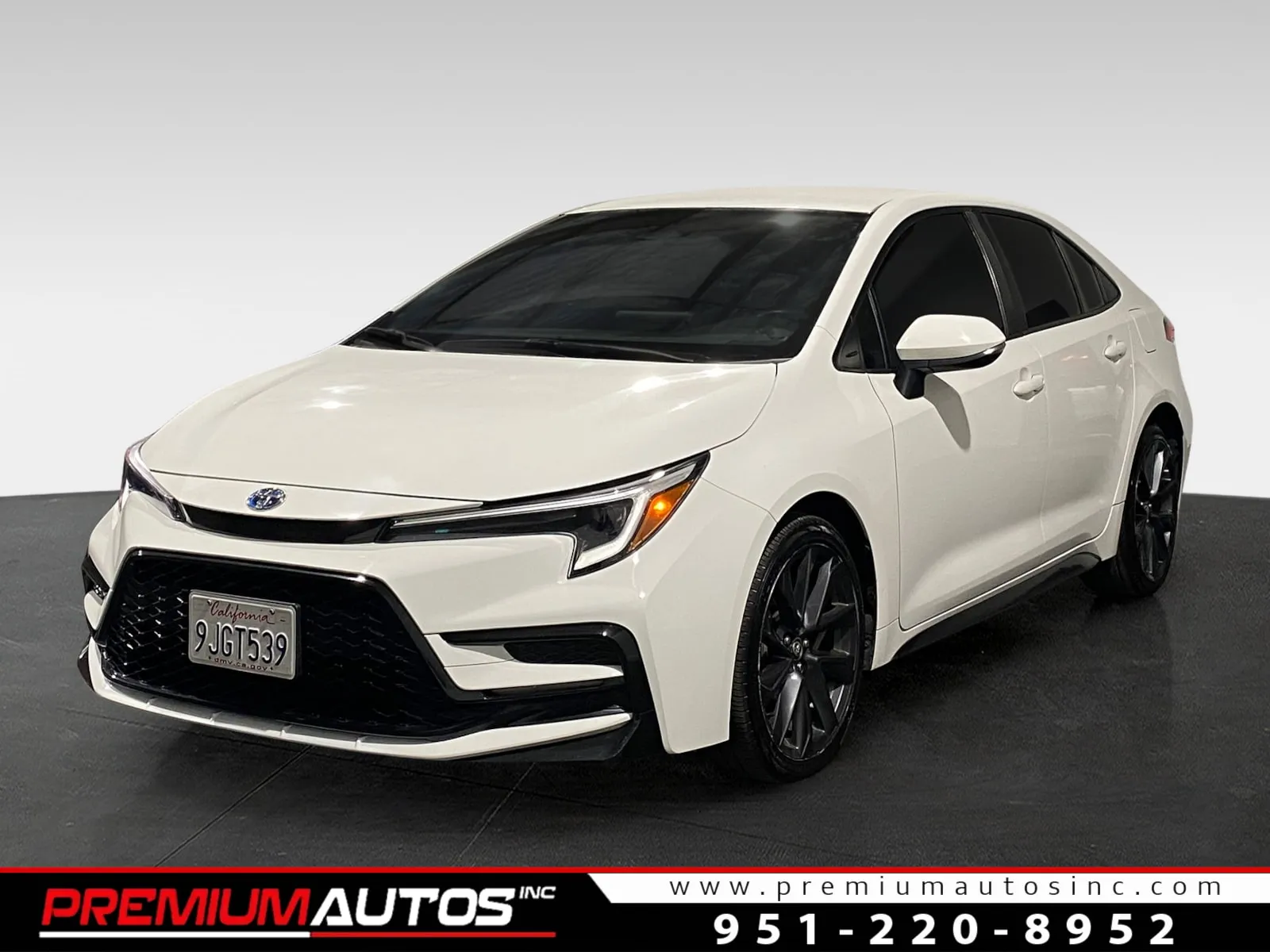 White 2024 Toyota Corolla Hybrid SE for sale in Norco, CA