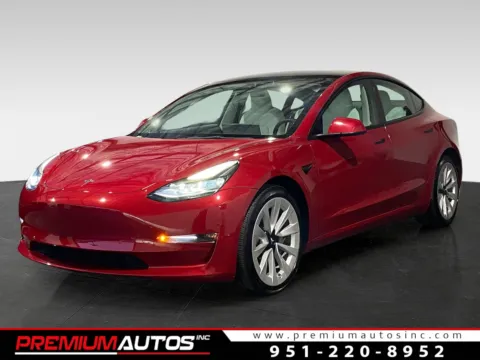Red 2023 Tesla Model 3 Long Range for sale in Norco, CA