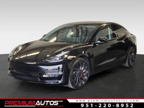 Black 2023 Tesla Model 3 Performance for sale in Norco, CA