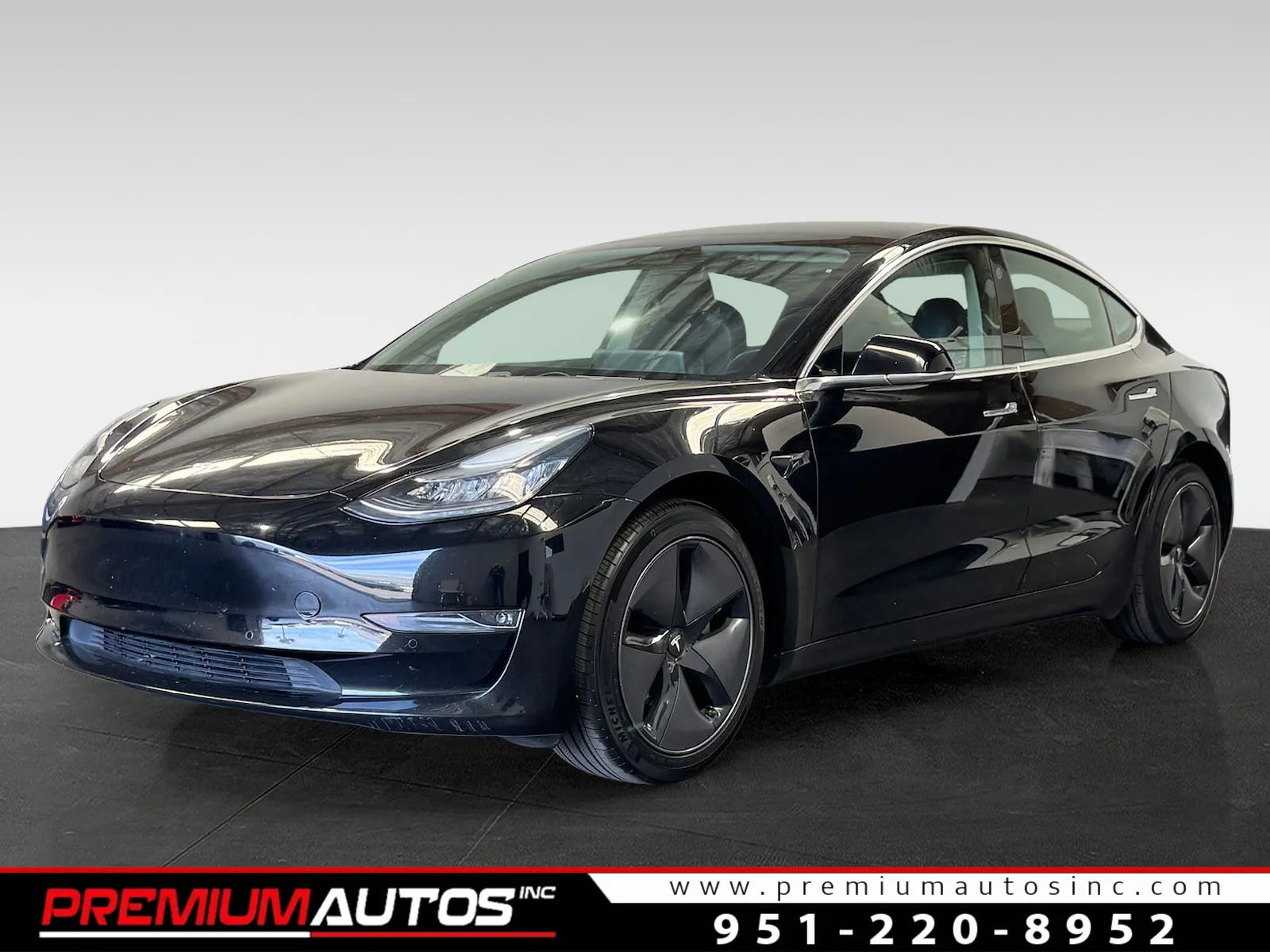 Black 2018 Tesla Model 3 MID RANGE for sale in Norco, CA