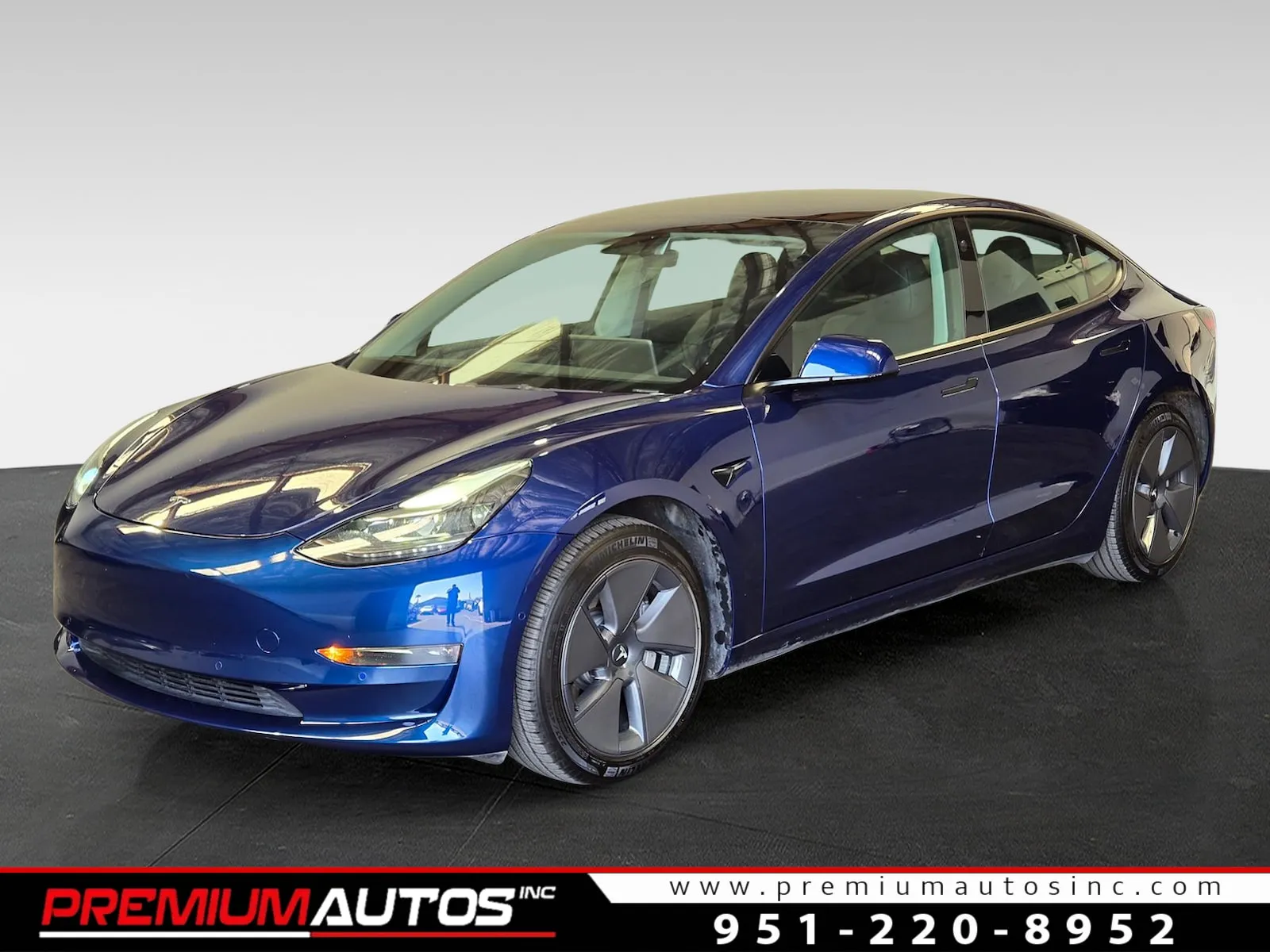 Blue 2022 Tesla Model 3 Long Range for sale in Norco, CA