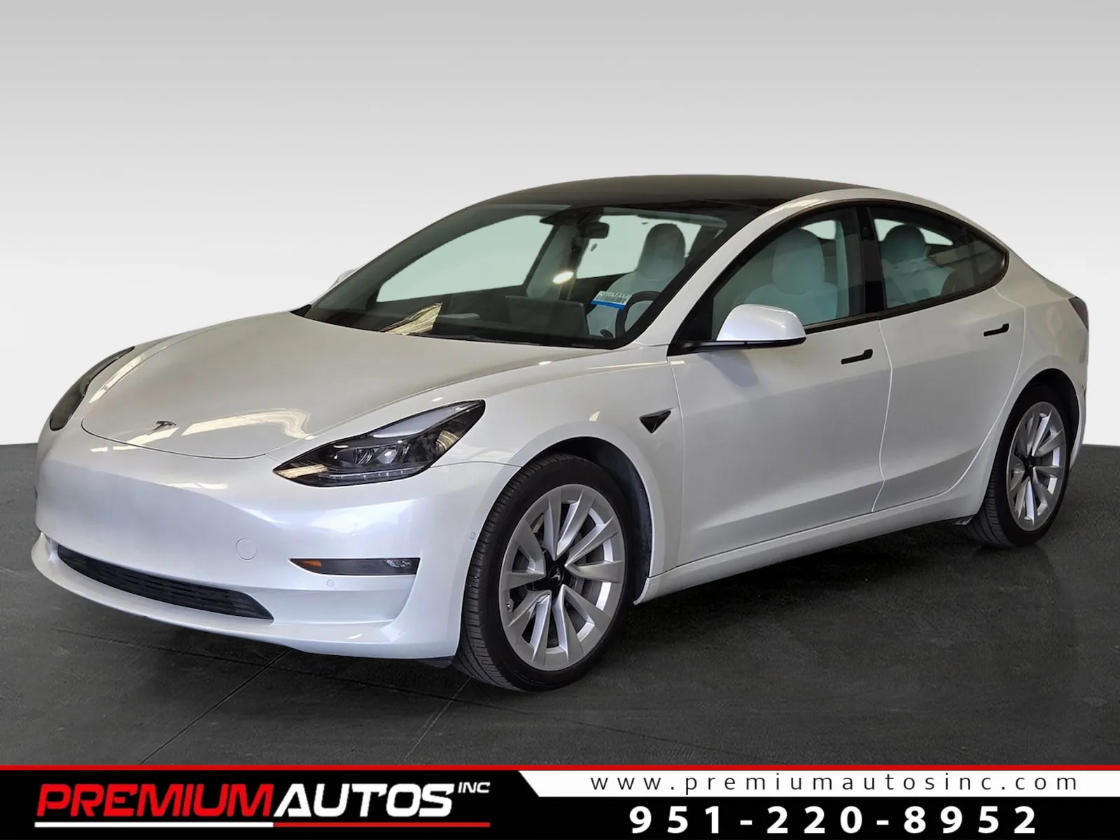 White 2022 Tesla Model 3 Long Range for sale in Norco, CA