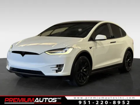 White 2016 Tesla Model X for sale in Norco, CA
