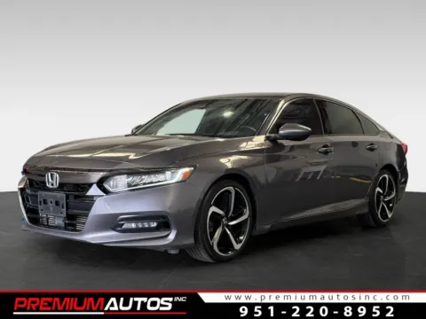 Gray 2019 Honda Accord Sport for sale in Norco, CA