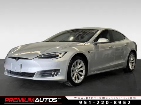 Silver 2016 Tesla Model S 75 for sale in Norco, CA