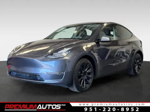 Silver 2020 Tesla Model Y Long Range for sale in Norco, CA
