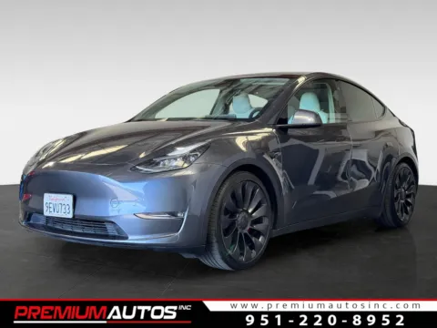 Silver 2023 Tesla Model Y Performance for sale in Norco, CA
